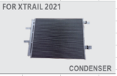 Радіатор кондиціонера (конденсор) Nissan Rogue X-Trail T33 дорестайл 2021, 2022, 2023 OEM 921006RA0B, 921006RA0A аналог Ниссан Рог радиатор кондиционера RK-Nissan-Rogue-2021 фото