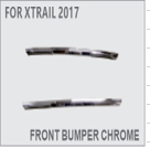 Хромовані накладки (молдинги) переднього бампера ліва та права Nissan Rogue X-Trail T32 рестайл 2017, 2018, 2019, 2020 OEM 620736FL0A, 620726FL0A аналог Ниссан Рог Америка HNM-Nissan-Rogue-2017 фото