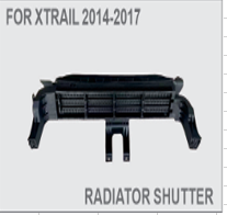 Активні жалюзі радіатора Nissan Rogue X-Trail T32 рестайл 2017, 2018, 2019, 2020 OEM 214214BC0A, 214214BC1A, 214216FR0A аналог Ниссан Рог Америка жалюзи дефлектор радиатора AZR-Nissan-Rogue-2017 фото