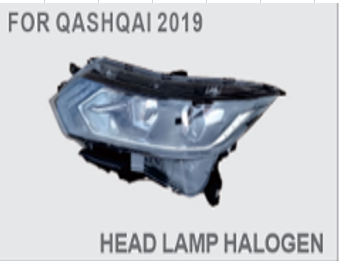 Права передня фара Halogen Nissan Qashqai Rogue Sport J11 рестайл 2019, 2020, 2021, 2022, 2023 OEM 26010HV30A, PLR5101554 аналог Ниссан Рог Спорт Кашкай блок-фара правая передняя PFGR-Rogue Sport-2019 фото