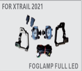 Комплект Full LED протитуманних фар Nissan Rogue X-Trail T33 дорестайл 2020, 2021, 2022, 2023 США аналог Ниссан Рог Америка противотуманных Фул луд KFLP-Nissan-Rogue-2020 фото