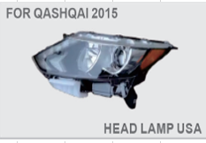 Ліва передня фара USA Nissan Qashqai Rogue Sport J11 2015, 2016, 2017, 2018, 2019 OEM 260606MA0A аналог Ниссан Рог Спорт Кашкай передняя левая блок фара PFUSAL-Rogue Sport-2019 фото
